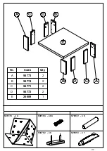 Preview for 2 page of Forte CLPT26 Assembling Instruction