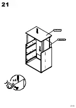 Preview for 21 page of Forte CNBD01 Assembling Instruction