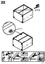 Preview for 22 page of Forte CNBD01 Assembling Instruction