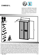 Preview for 1 page of Forte CNMS821L Assembling Instruction