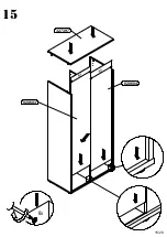 Preview for 15 page of Forte CNMS821L Assembling Instruction