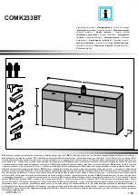 Forte COMK233BT Assembling Instruction preview