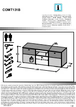 Preview for 1 page of Forte COMT131B Assembling Instruction