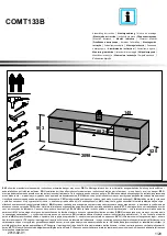 Preview for 1 page of Forte COMT133B Assembling Instruction