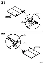 Preview for 21 page of Forte COMT133B Assembling Instruction