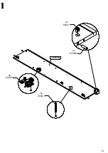 Preview for 7 page of Forte Corel LRCV711LB Assembling Instruction