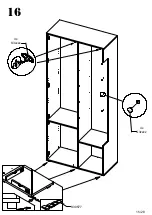 Preview for 15 page of Forte CORTINO CTXM01-0001 Assembling Instruction