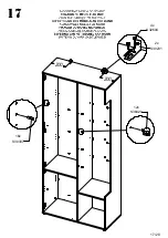 Preview for 17 page of Forte CORTINO CTXM01-0001 Assembling Instruction