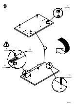 Preview for 9 page of Forte Cortino CTXM01-0006 Assembling Instruction