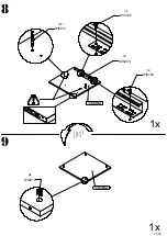 Preview for 11 page of Forte CQNT132B Assembling Instruction