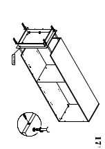 Preview for 14 page of Forte CQNV711LB Assembling Instruction