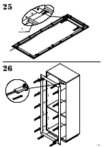 Preview for 19 page of Forte CQNV711LB Assembling Instruction