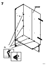 Preview for 15 page of Forte Cross River CSVS92311 Assembling Instruction