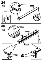 Preview for 31 page of Forte Cross River CSVS92311 Assembling Instruction