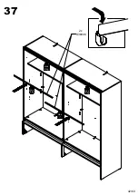 Preview for 43 page of Forte Cross River CSVS92311 Assembling Instruction