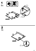 Preview for 8 page of Forte CXTR312 Assembling Instruction