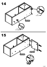 Preview for 15 page of Forte CXTR312 Assembling Instruction