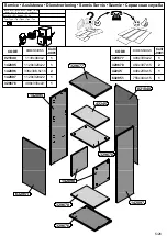 Preview for 5 page of Forte DCMH314 Assembling Instruction