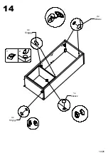 Preview for 14 page of Forte DCMH314 Assembling Instruction