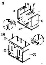 Preview for 8 page of Forte DUCATO DCTH12 Assembling Instruction