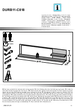 Forte DURB11-C818 Assembling Instruction preview