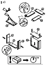 Preview for 7 page of Forte DURK233 Assembling Instruction