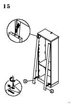 Preview for 21 page of Forte DURR811 Assembling Instruction