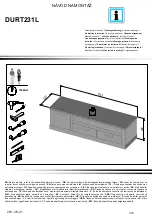 Preview for 1 page of Forte DURT231L Assembling Instruction