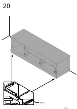 Preview for 21 page of Forte DURT231L Assembling Instruction