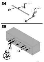 Preview for 25 page of Forte DURT231L Assembling Instruction