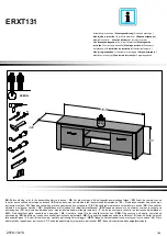 Preview for 1 page of Forte Elara ERXT131 Assembling Instruction