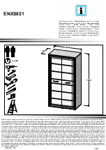 Preview for 1 page of Forte ENXS821 Assembling Instruction