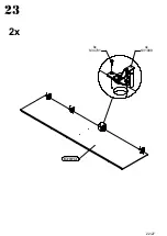 Preview for 22 page of Forte ENXS821 Assembling Instruction