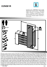 Preview for 1 page of Forte EZND01R Assembling Instruction