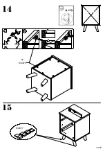 Preview for 14 page of Forte FINVNKK111 Assembling Instruction