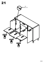 Preview for 22 page of Forte FRTK234 Assembling Instruction