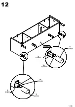 Preview for 14 page of Forte FRTT131 Assembling Instruction