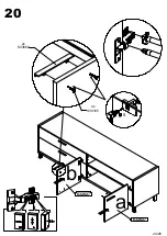 Preview for 24 page of Forte FRTT132 Assembling Instruction