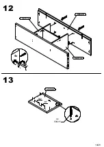 Preview for 14 page of Forte FRTT133 Assembling Instruction