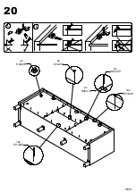 Preview for 19 page of Forte FRTT133 Assembling Instruction