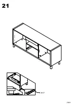 Preview for 20 page of Forte FRTT133 Assembling Instruction