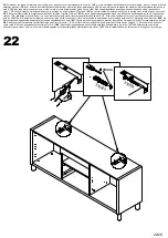 Preview for 22 page of Forte FRTT133 Assembling Instruction