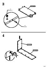 Preview for 5 page of Forte Havanna HVNS411R Assembling Instruction