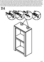 Preview for 18 page of Forte Havanna HVNS411R Assembling Instruction