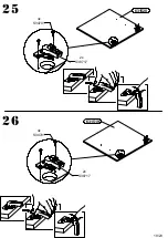 Preview for 19 page of Forte Havanna HVNS411R Assembling Instruction