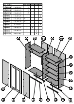 Preview for 4 page of Forte HELEN HLNS84 Assembling Instruction