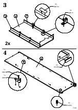 Preview for 7 page of Forte HELEN HLNS84 Assembling Instruction