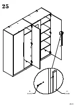 Preview for 26 page of Forte HELEN HLNS84 Assembling Instruction