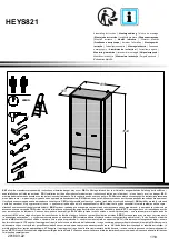 Preview for 1 page of Forte HEYS821 Assembling Instruction