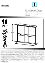 Preview for 1 page of Forte Hoyvik HVKZ02 Assembling Instruction